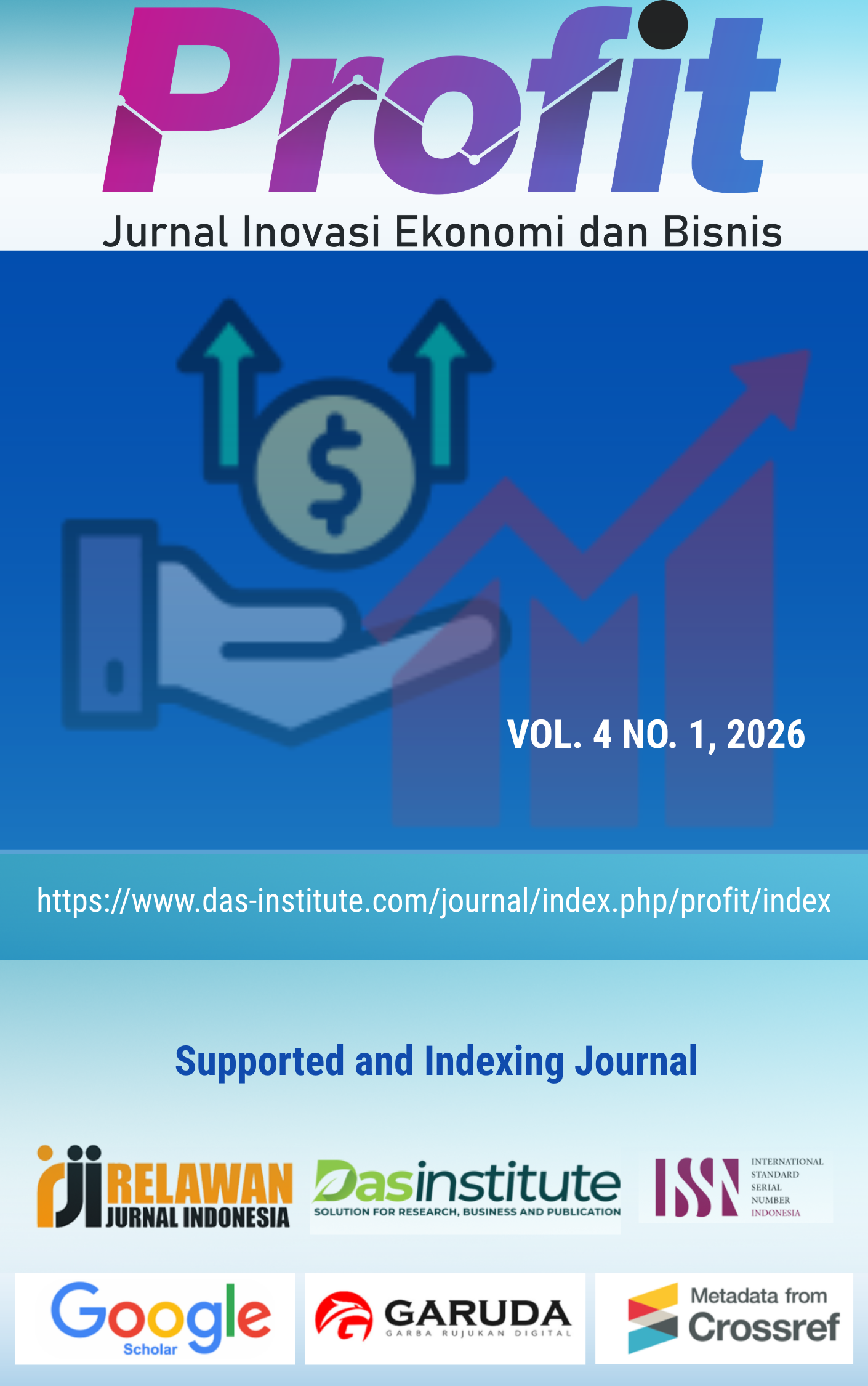 					View Vol. 4 No. 1 (2026): Profit: Jurnal Inovasi Ekonomi dan Bisnis
				