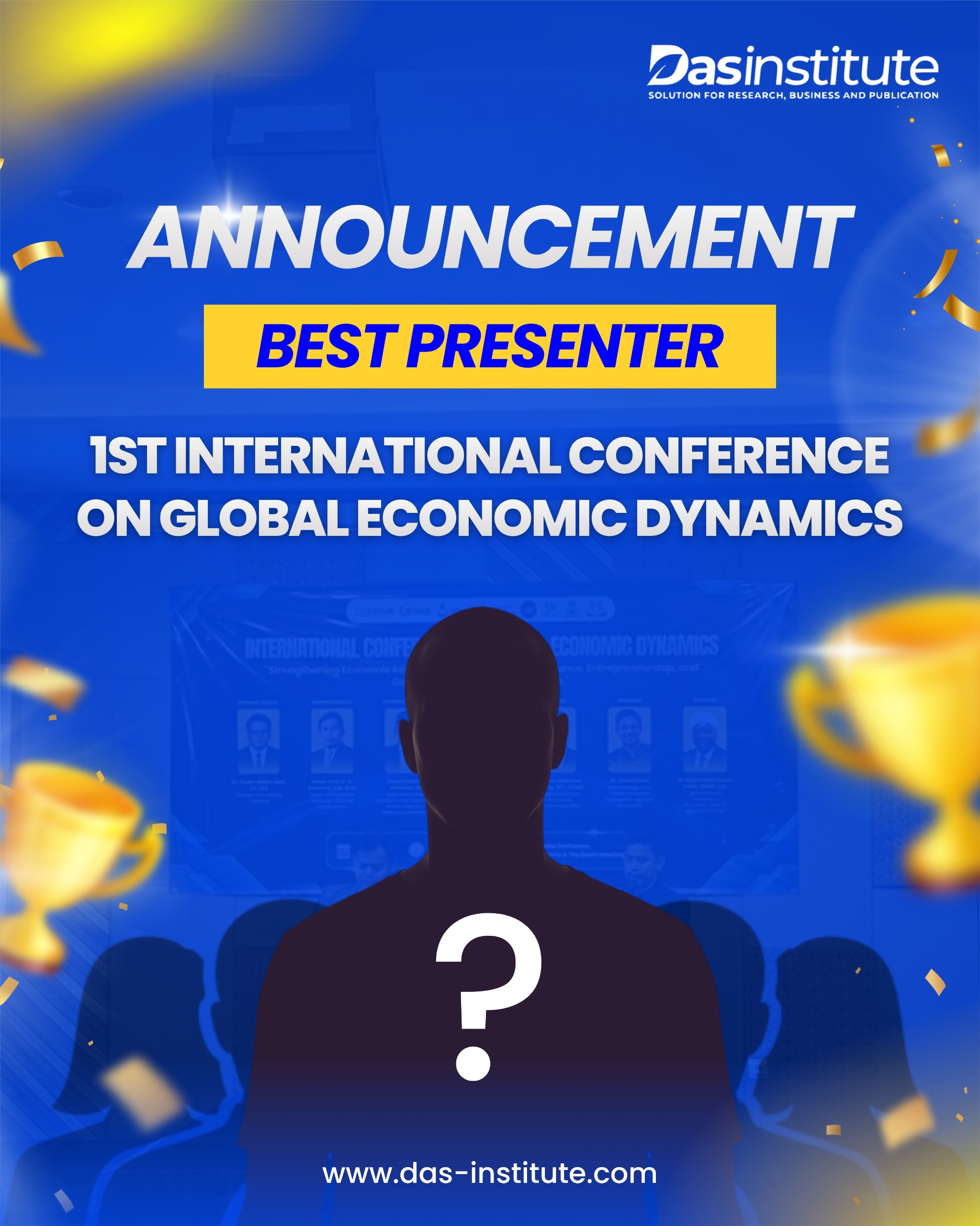 Best Presenter – 1st International Conference on Global Economic Dynamics 2026