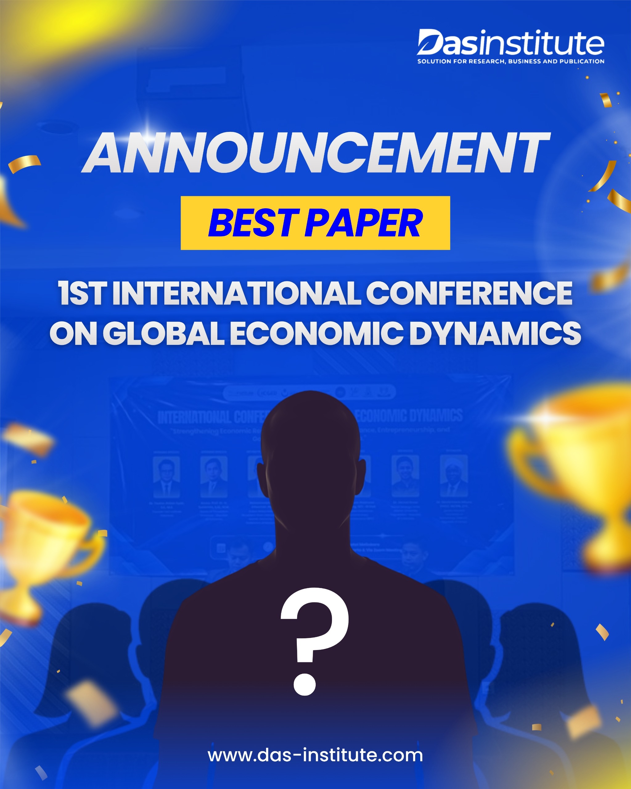 Best Paper– 1st International Conference on Global Economic Dynamics 2026