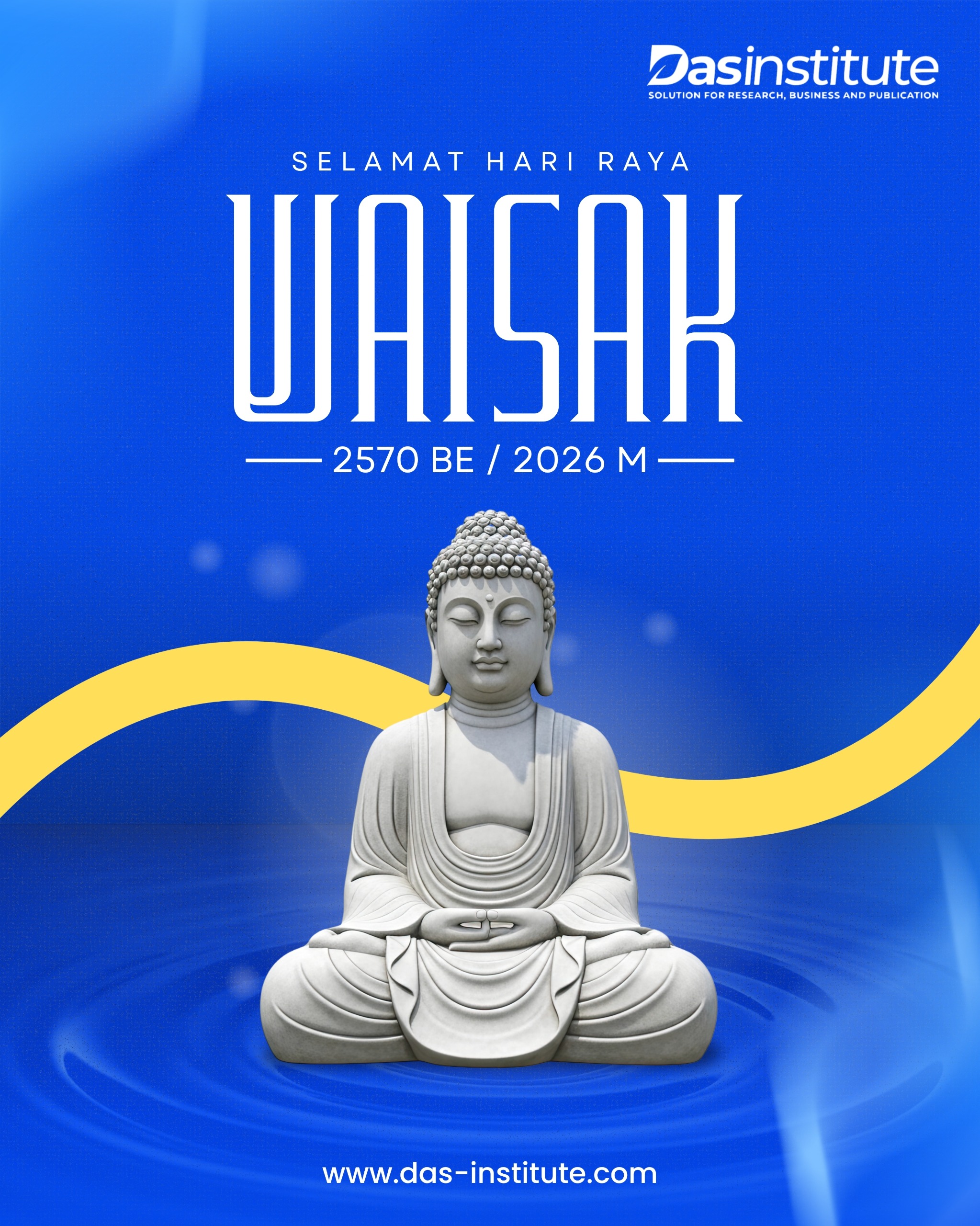 Selamat Hari Raya Waisak 2570 BE / 2026 M